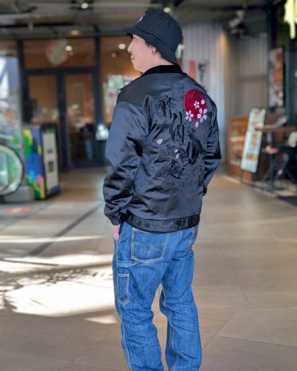 【YOIDORE】酔い猫 別珍リバーシブル ジャケット (845403)