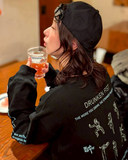 【YOIDORE】酔い拳法 クルーネックスウェット (845603)