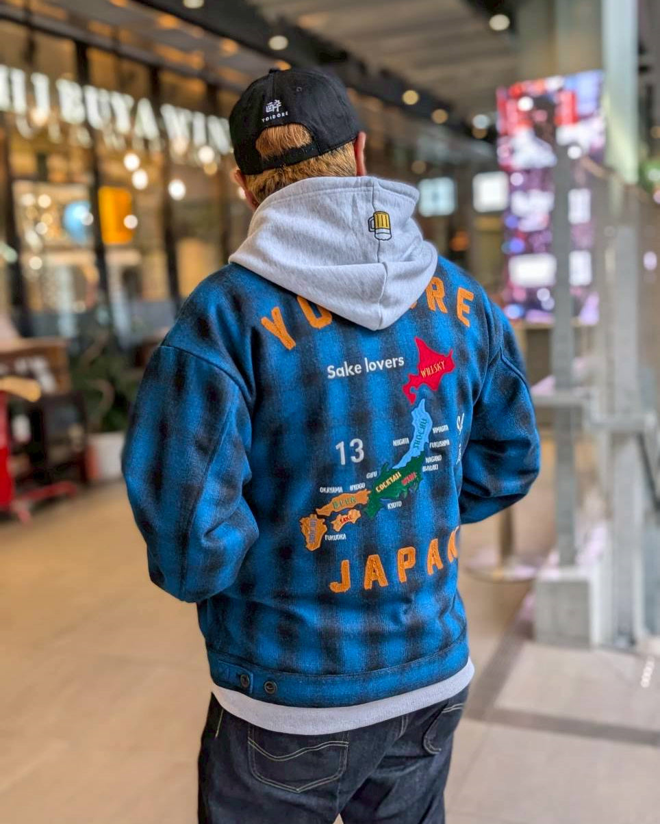 【YOIDORE】 スーベニア ウールチェックジャケット (835303)