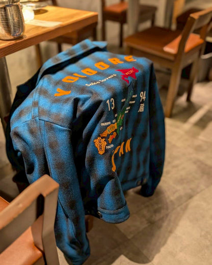 【YOIDORE】 スーベニア ウールチェックジャケット (835303)