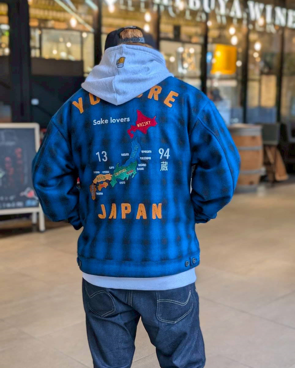 【YOIDORE】 スーベニア ウールチェックジャケット (835303)