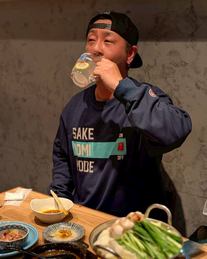 【YOIDORE】 酒飲みモード クルーネックスウェット (845606)