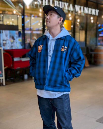 【YOIDORE】 スーベニア ウールチェックジャケット (835303)