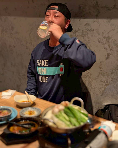 【YOIDORE】 酒飲みモード クルーネックスウェット (845606)