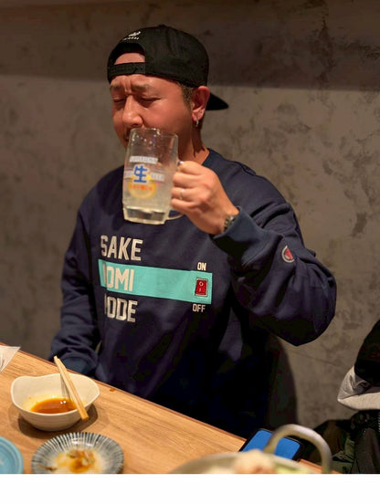 【YOIDORE】 酒飲みモード クルーネックスウェット (845606)