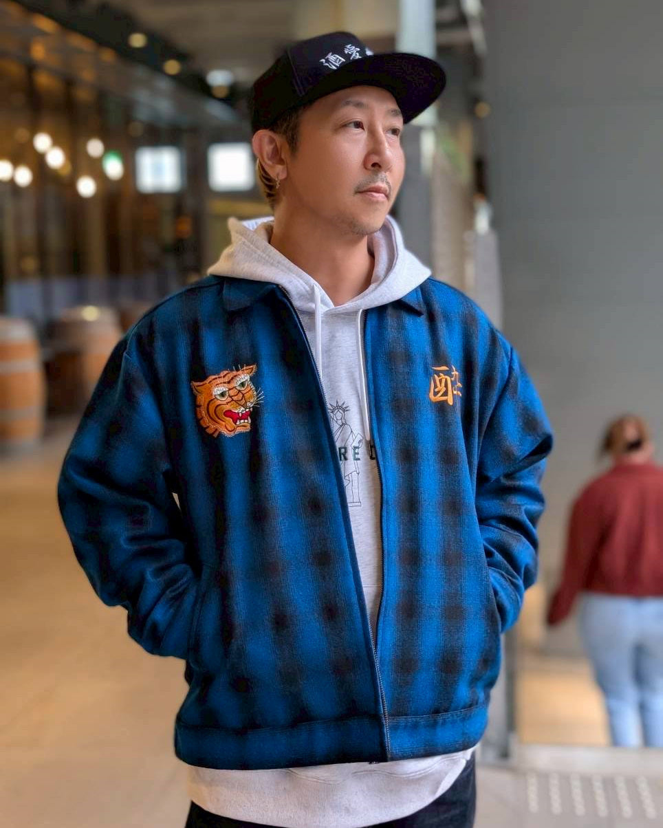 【YOIDORE】 スーベニア ウールチェックジャケット (835303)