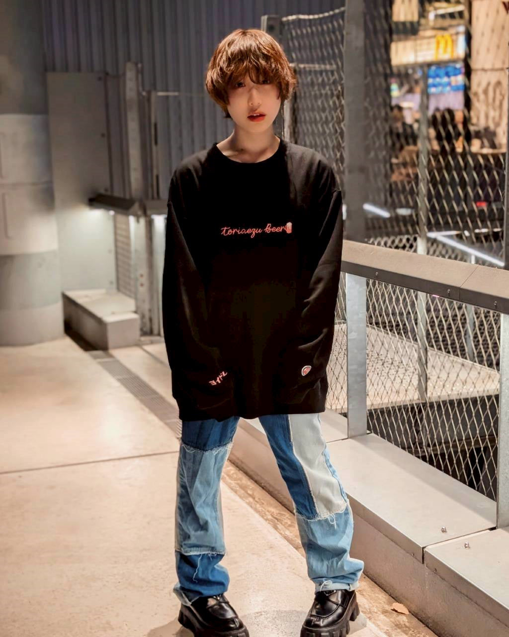 【YOIDORE】とりあえずビール クルーネックスウェット (816601)