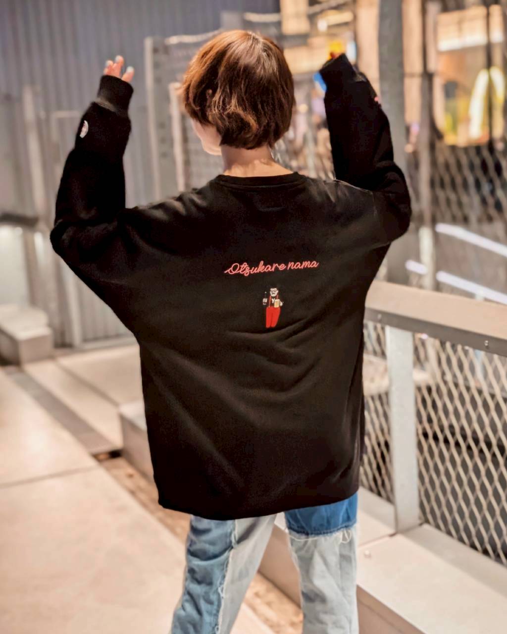 【YOIDORE】とりあえずビール クルーネックスウェット (816601)