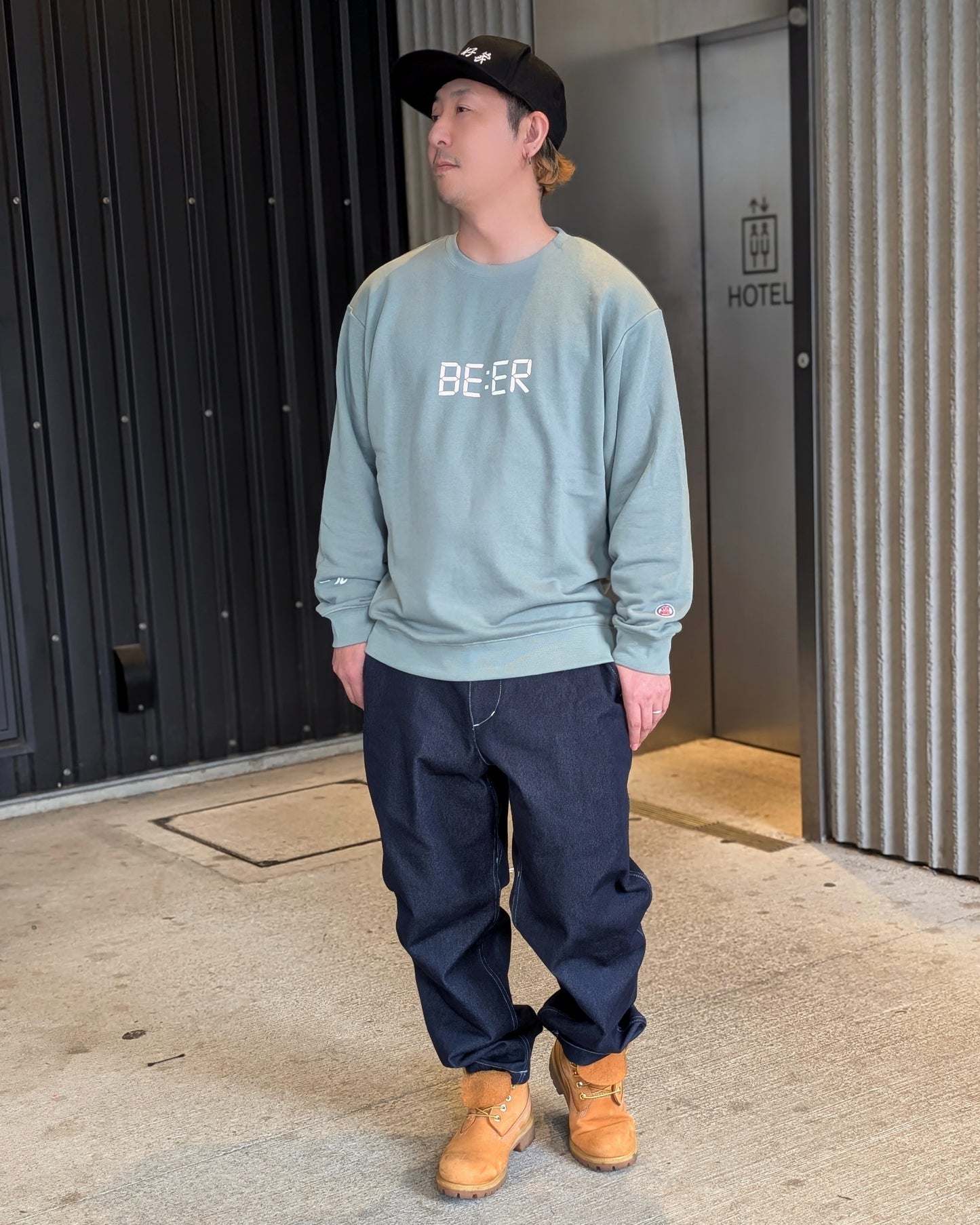 【YOIDORE】SAKE&PEACE クルーネックスウェット (816602)