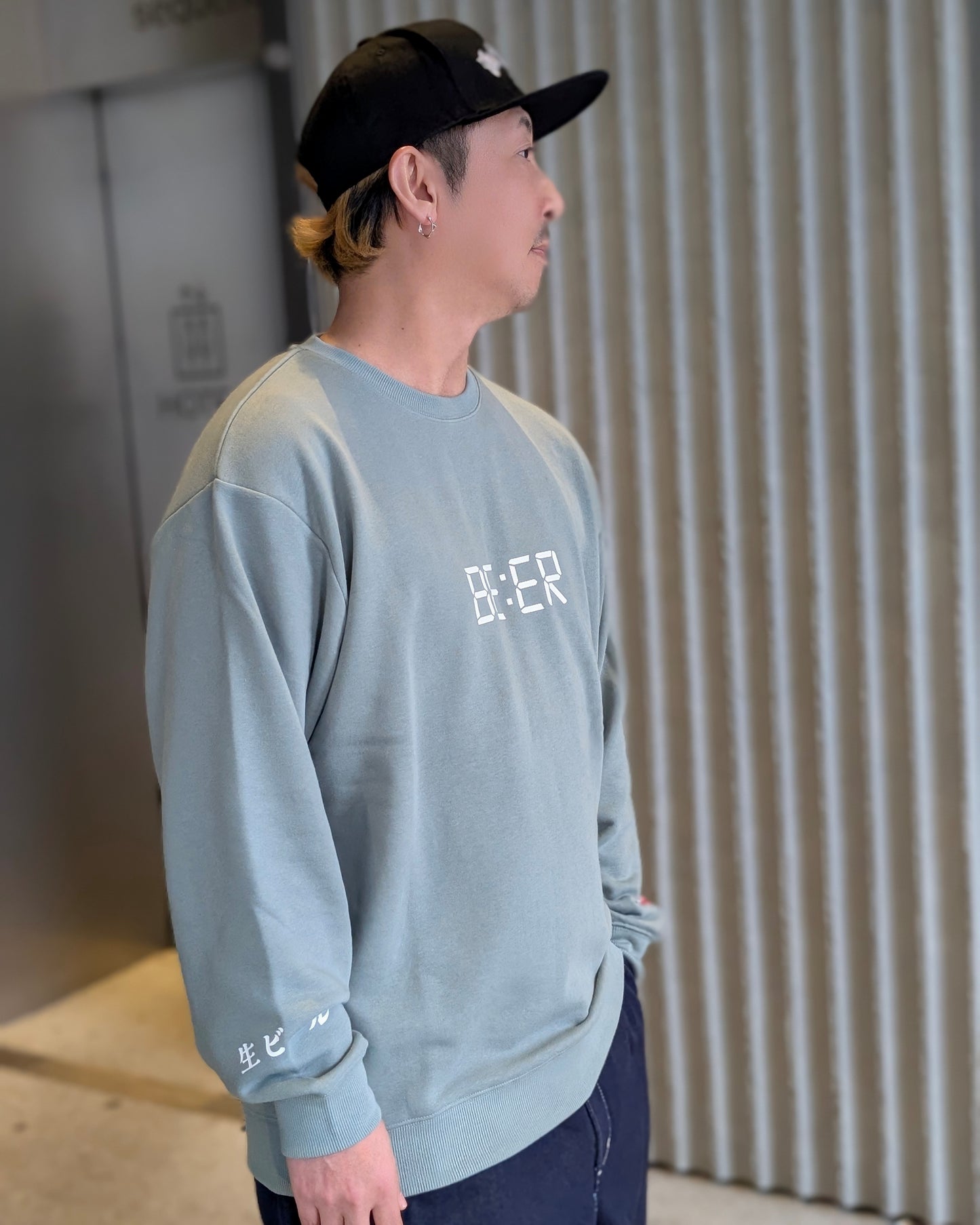 【YOIDORE】SAKE&PEACE クルーネックスウェット (816602)