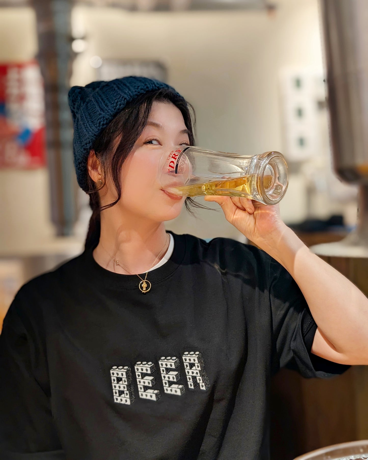 【YOIDORE】 グビグビ ブロック TEE (816511)