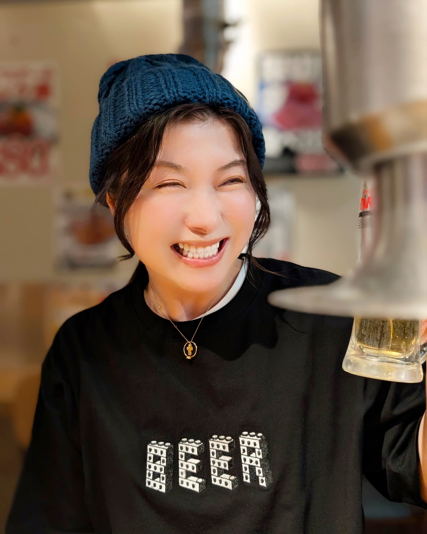 【YOIDORE】 グビグビ ブロック TEE (816511)
