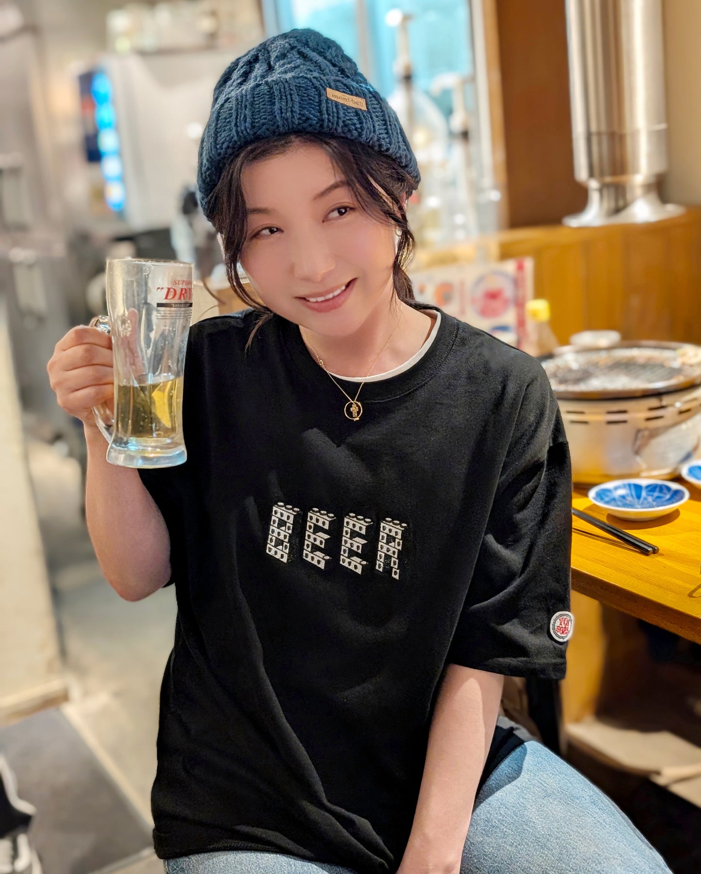 【YOIDORE】 グビグビ ブロック TEE (816511)