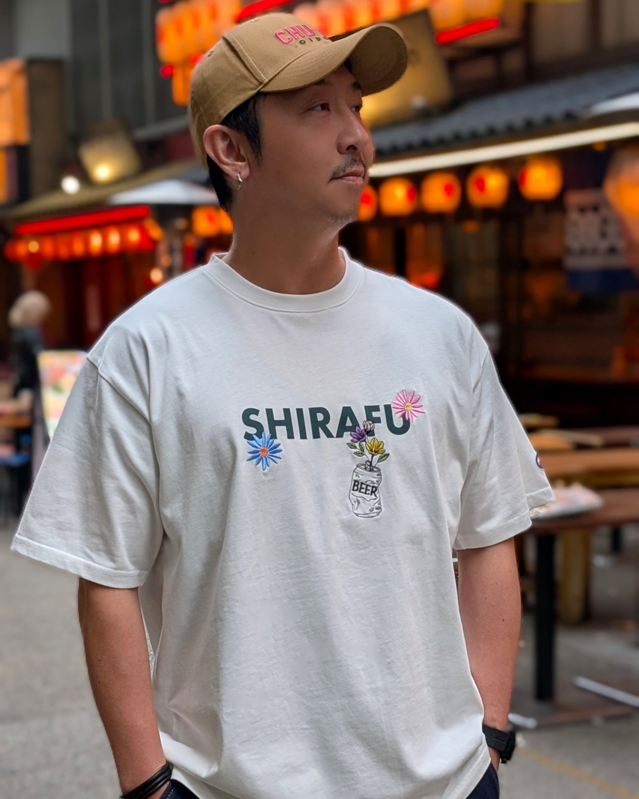 【YOIDORE】酔っ払いフラワー TEE (826211)