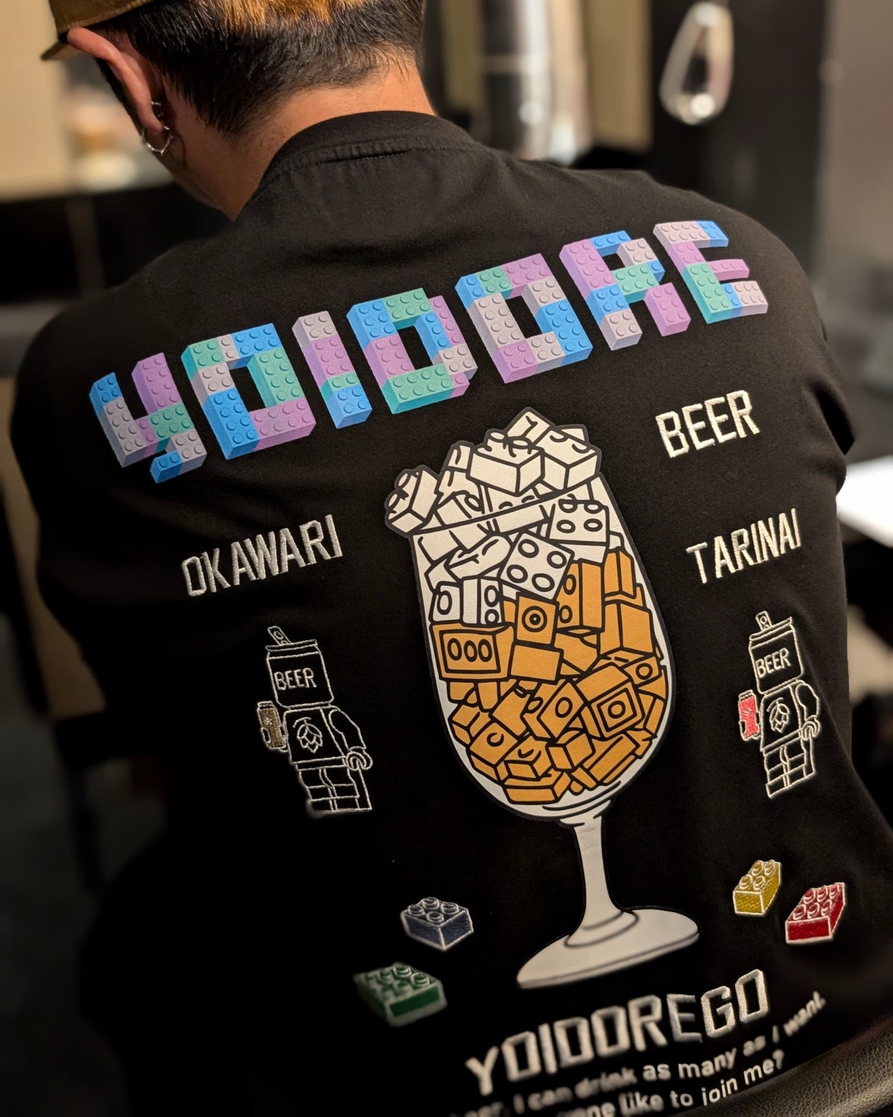 【YOIDORE】ブロックビール TEE (826210)