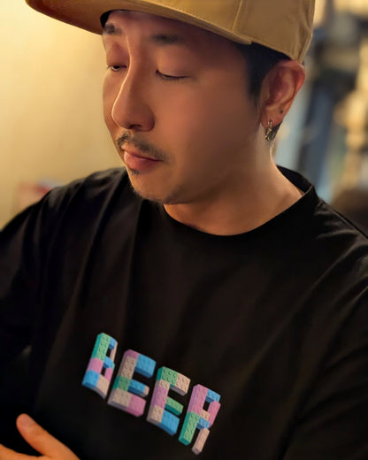【YOIDORE】ブロックビール TEE (826210)