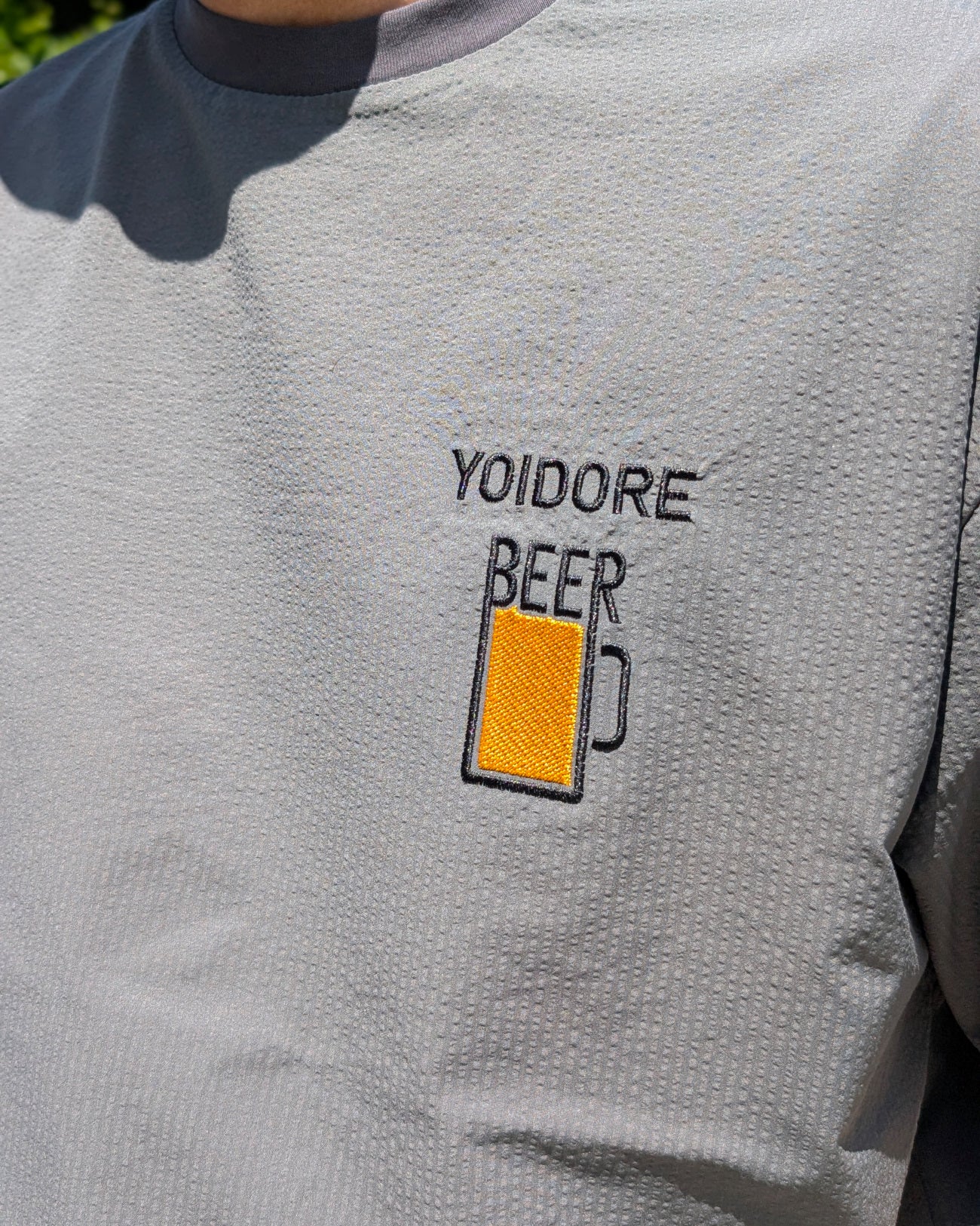 【YOIDORE】BEERロゴ シアサッカー セットアップ (826008)