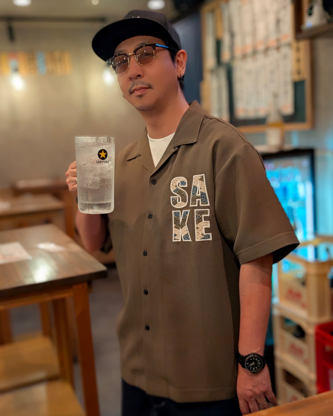 【YOIDORE大吟醸】酒小紋 シャツ (826524)