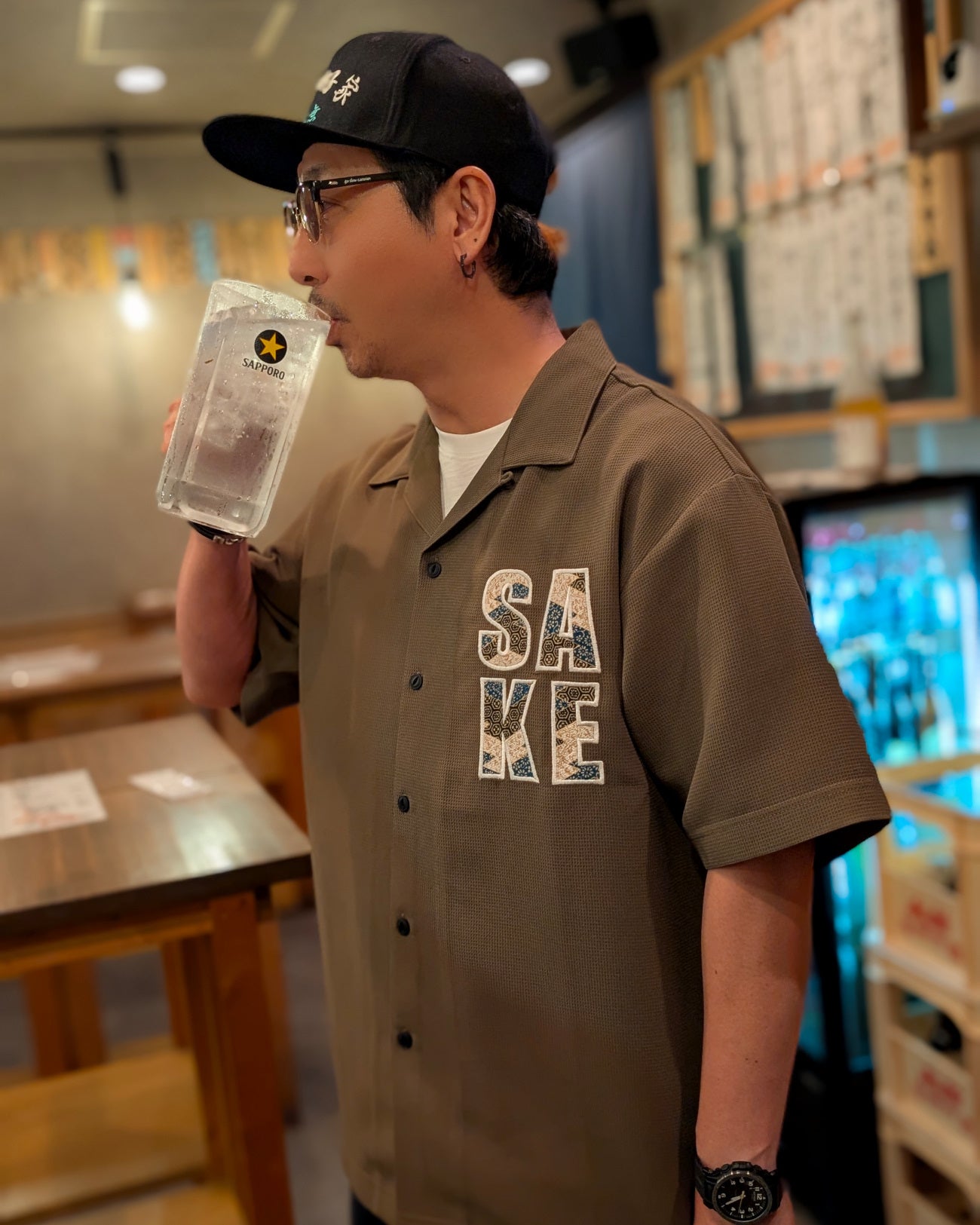 【YOIDORE大吟醸】酒小紋 シャツ (826524)