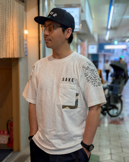 【YOIDORE大吟醸】酒龍 ラグランスリーブ TEE (826520)