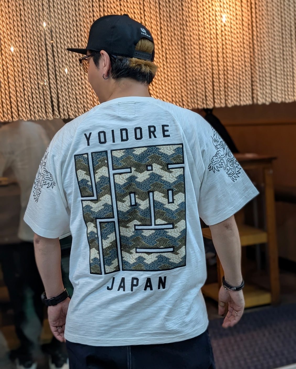【YOIDORE大吟醸】酒龍 ラグランスリーブ TEE (826520)