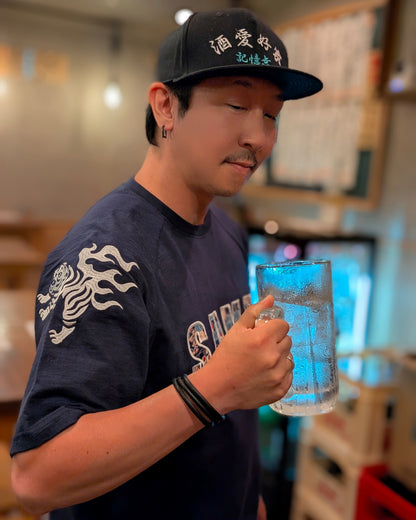 【YOIDORE大吟醸】酒虎小紋 ラグランスリーブTEE (826521)