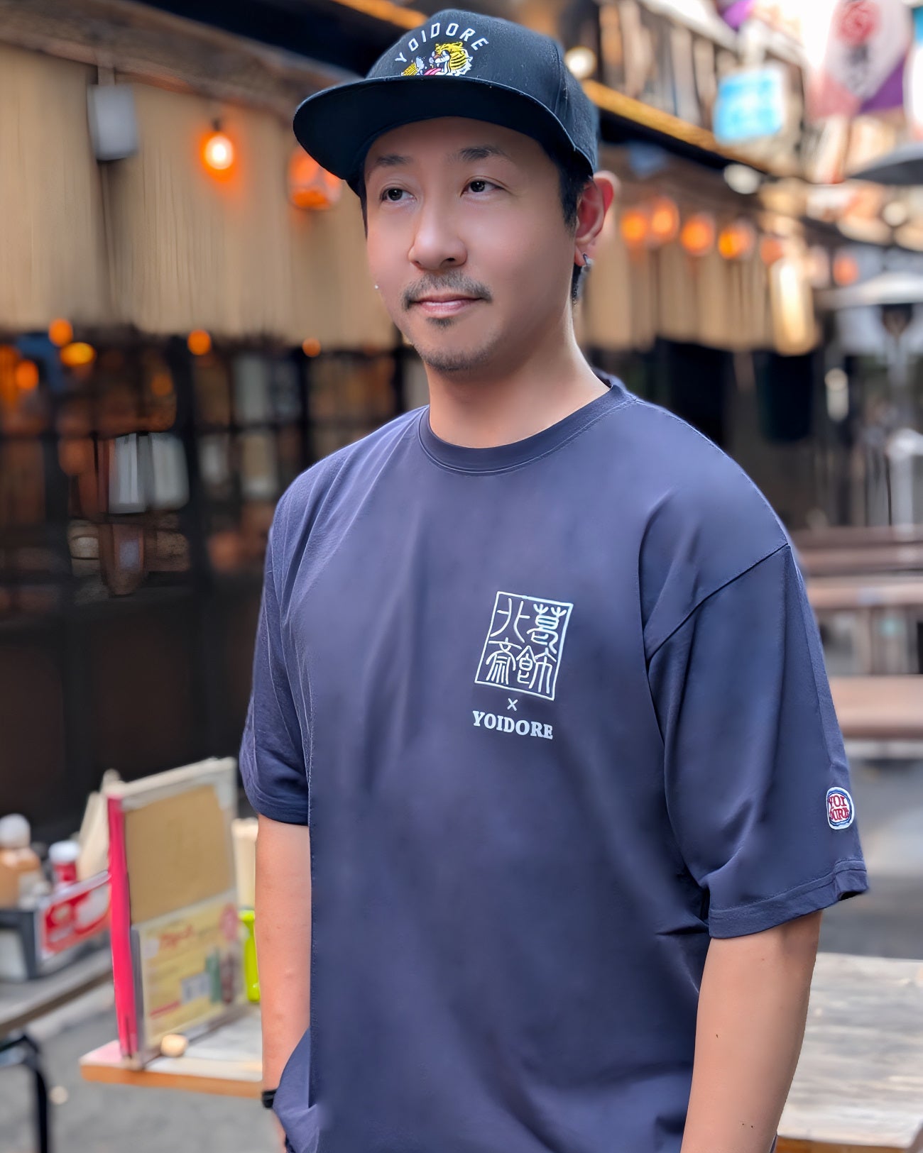 【YOIDORE】葛飾北斎 コラボ 富士山TEE (836227)