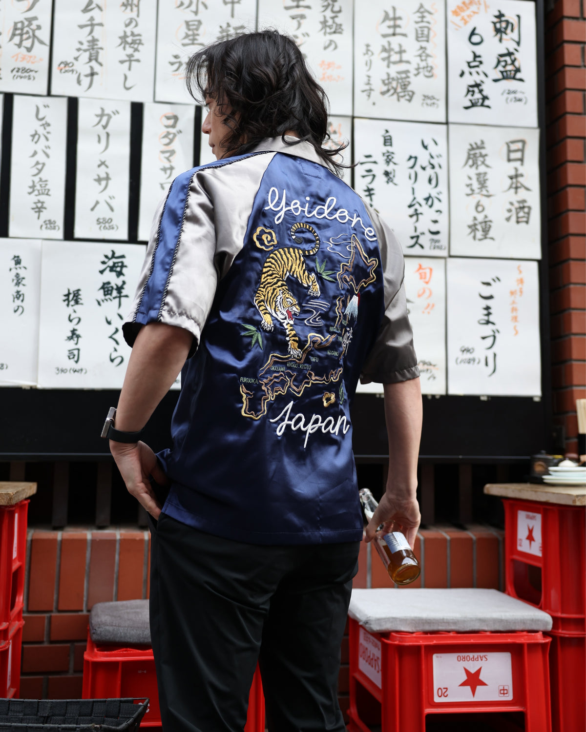 【YOIDORE】YOIDORE JAPAN スカジャンシャツ (826302)