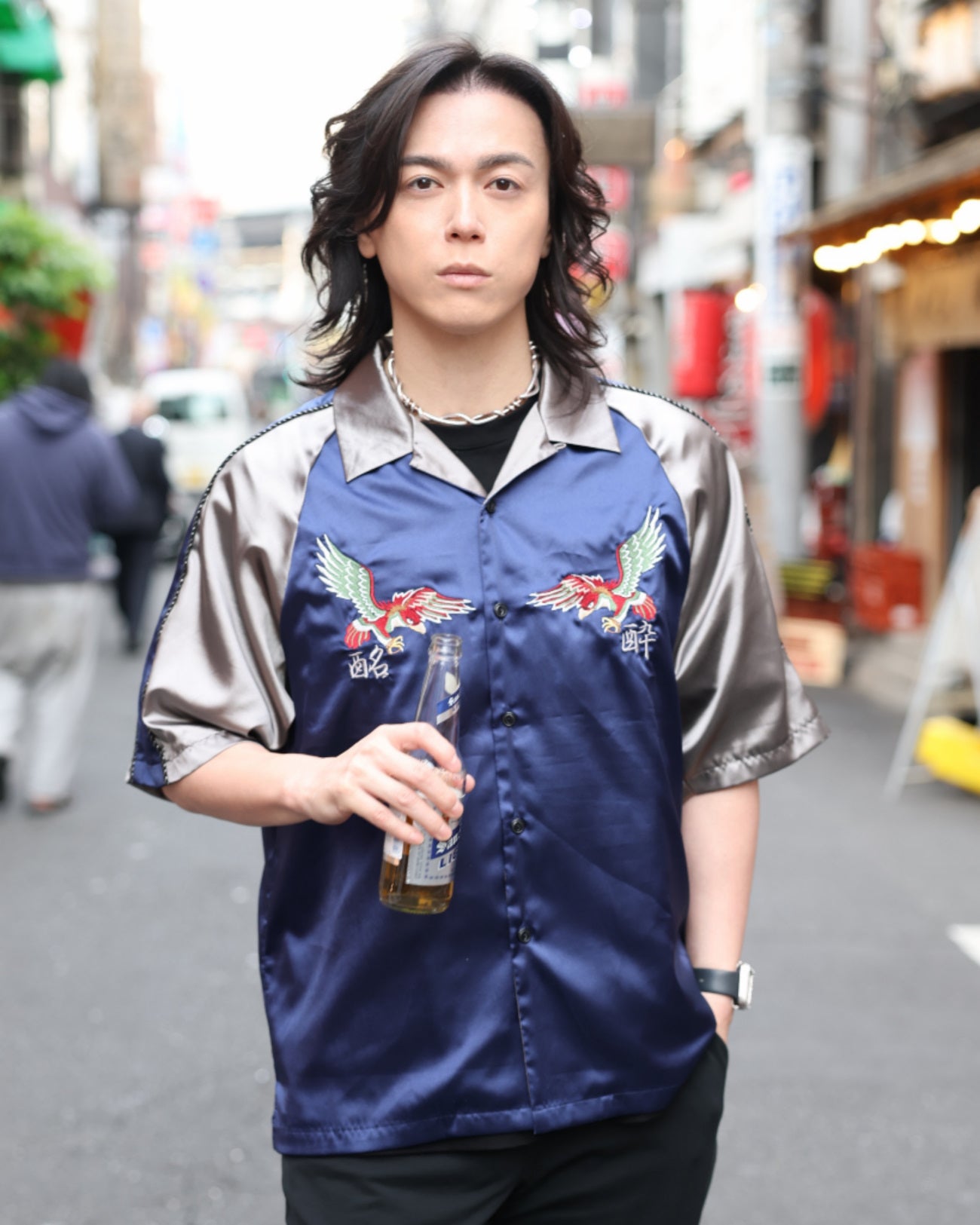【YOIDORE】YOIDORE JAPAN スカジャンシャツ (826302)