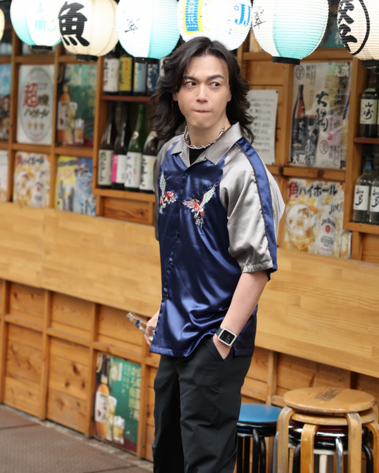 【YOIDORE】YOIDORE JAPAN スカジャンシャツ (826302)