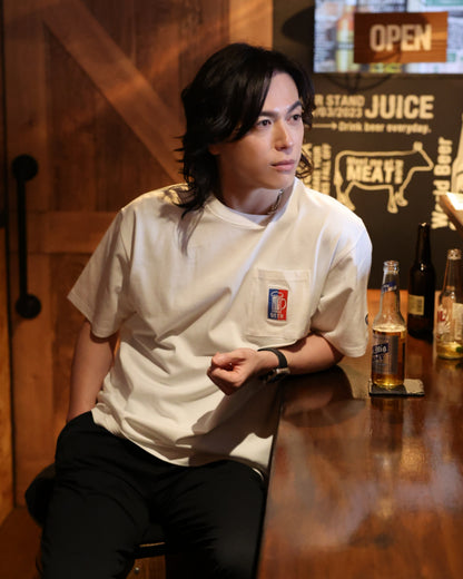 【YOIDORE】ビールパラダイス ポケットTEE (826232)