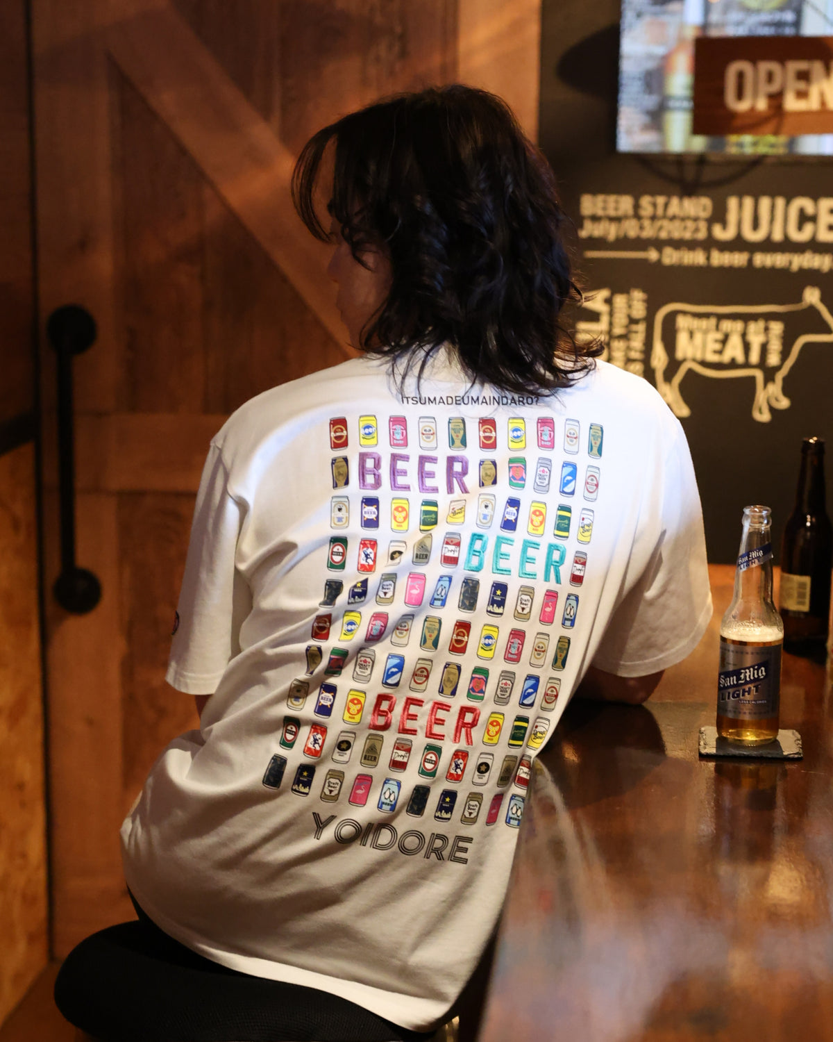 【YOIDORE】ビールパラダイス ポケットTEE (826232)