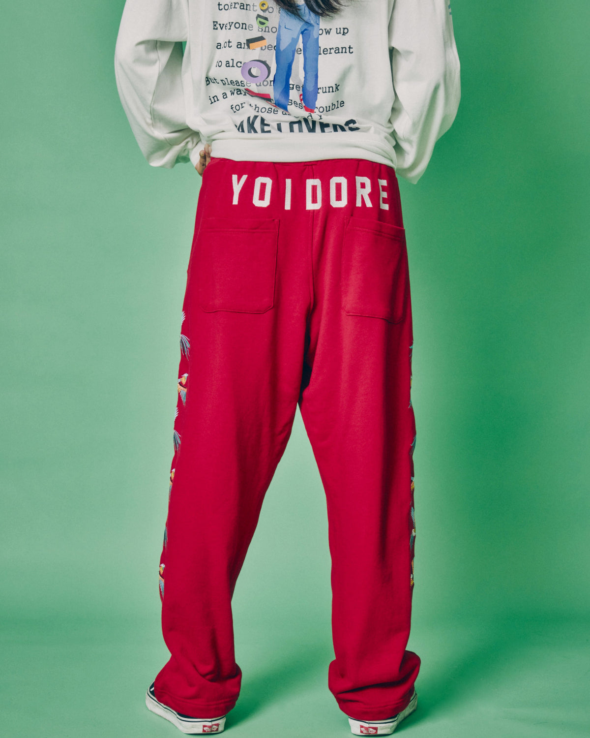 【YOIDORE】千鳥足 スウェットパンツ (836219)