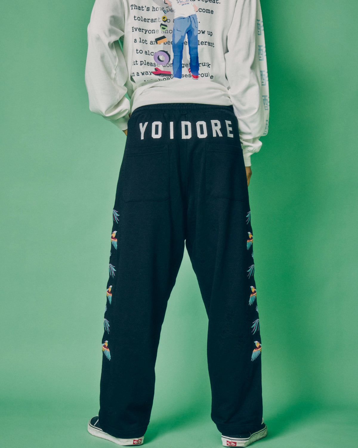 【YOIDORE】千鳥足 スウェットパンツ (836219)
