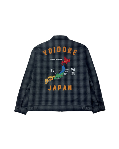 【YOIDORE】 スーベニア ウールチェックジャケット (835303)
