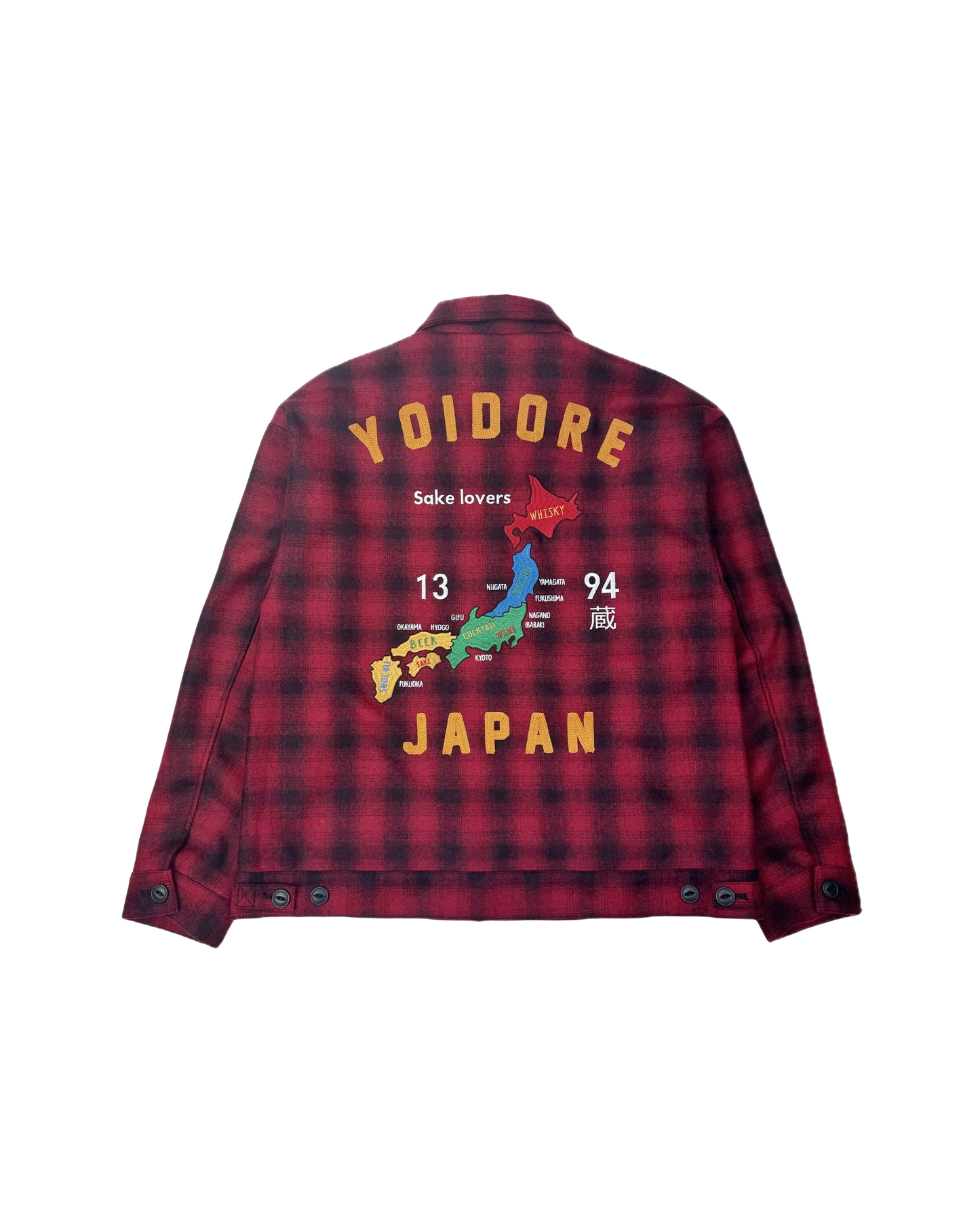 【YOIDORE】 スーベニア ウールチェックジャケット (835303)