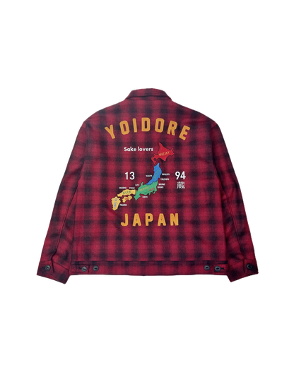 【YOIDORE】 スーベニア ウールチェックジャケット (835303)