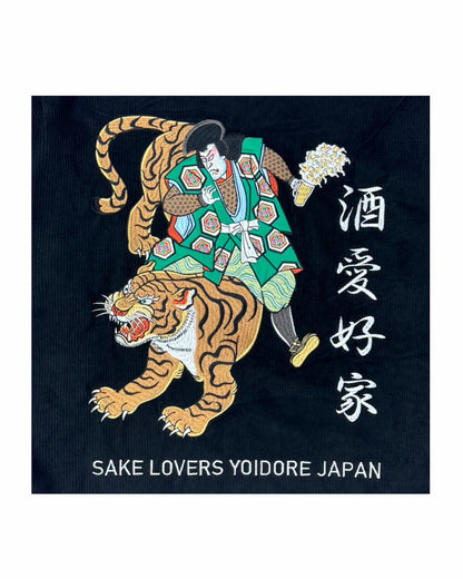 【YOIDORE】 歌舞伎と虎 コーデュロイトラックジャケット (835217)