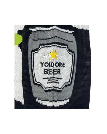 【YOIDORE】BEERビッグロゴ ジャガードニット (835800)