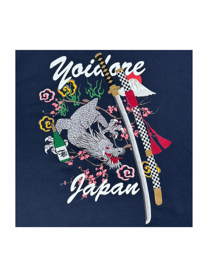 【YOIDORE】酔龍と刀 TEE (835222)