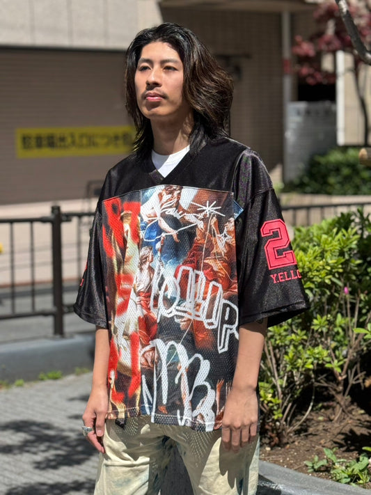 【Y.e(J)ow】PAINTINGグラフィック ホッケージャージ  (125620)