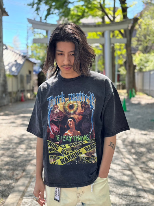 【Y.e(J)ow】ヴィンテージピグメント ROCKグラフィック TEE (125405)