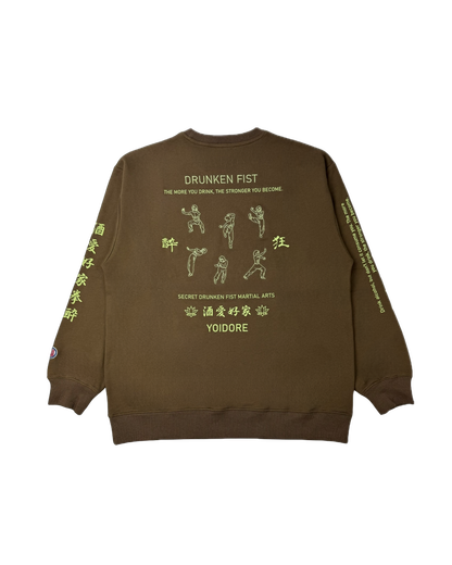 【YOIDORE】酔い拳法 クルーネックスウェット (845603)