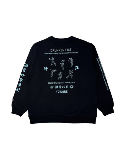 【YOIDORE】酔い拳法 クルーネックスウェット (845603)