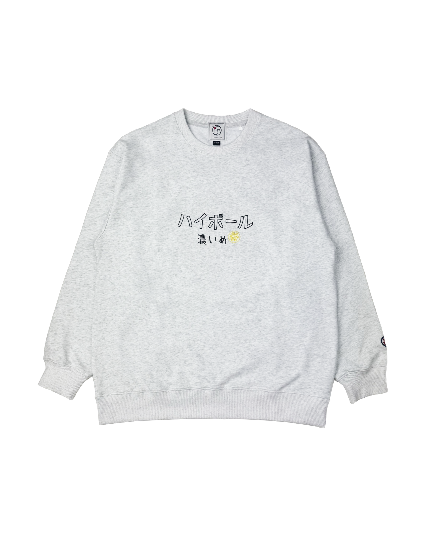 【YOIDORE】ハイボールとたこ焼き クルーネックスウェット (845601)