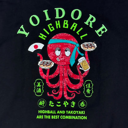 【YOIDORE】ハイボールとたこ焼き クルーネックスウェット (845601)