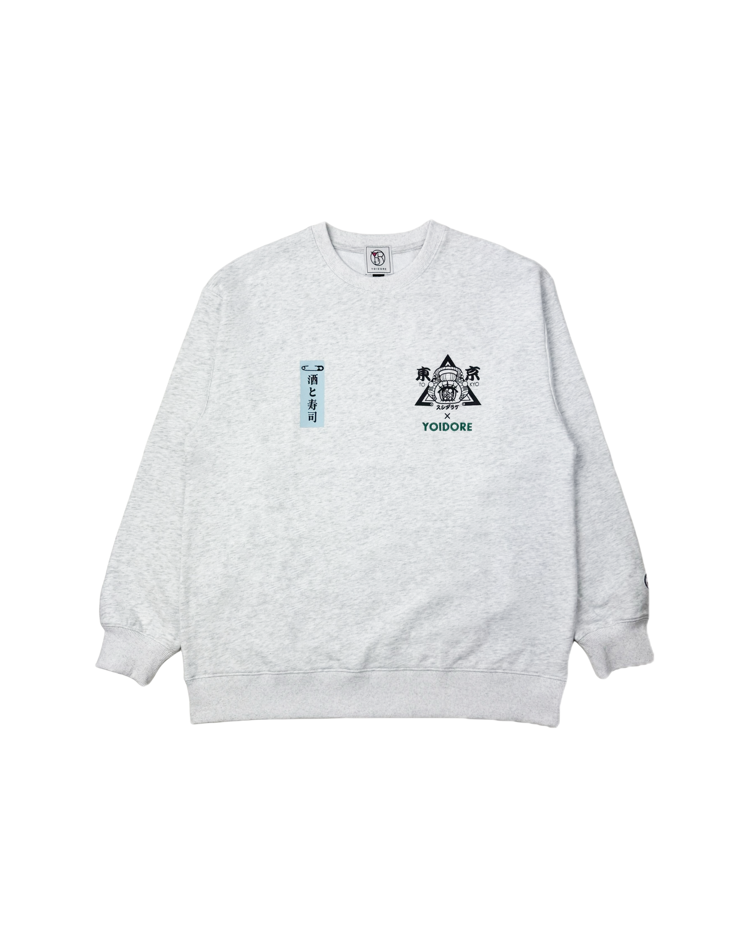 【YOIDORE】 東京スシダラケ コラボ クルーネックスウェット (845611)