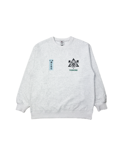 【YOIDORE】 東京スシダラケ コラボ クルーネックスウェット (845611)