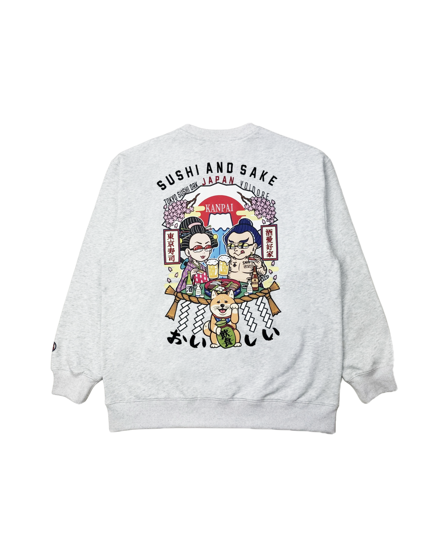 【YOIDORE】 東京スシダラケ コラボ クルーネックスウェット (845611)