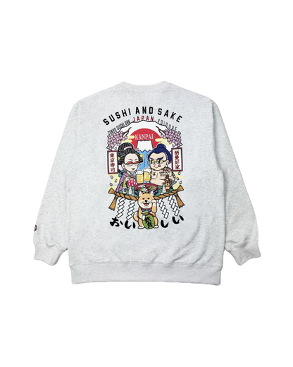 【YOIDORE】 東京スシダラケ コラボ クルーネックスウェット (845611)